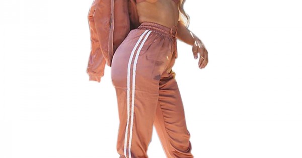 pink sweat suits cheap